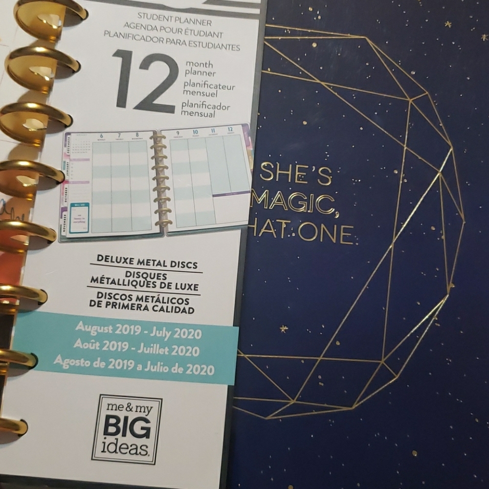 NEW The Happy Planner Student edition 12 mo. 19-20